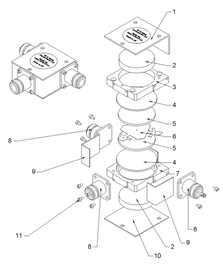 A picture of an SMA Female Connector